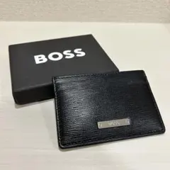 HUGO BOSS カードケース ブラック　新品未使用