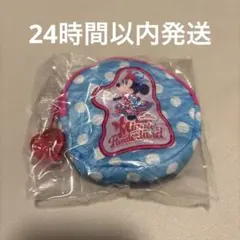 ミニー ファンダーランド パルパルーザ カプセルトイ ポーチ　水色