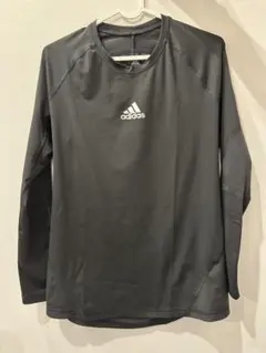 adidas Climalite 長袖 ブラック トレーニングウェア