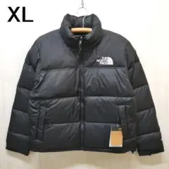 ザ ノースフェイス レトロ ヌプシジャケット ダウンジャケット XL 黒ブラック