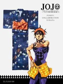 ジョジョの奇妙な冒険 黄金の風 レオーネ・アバッキオ 浴衣 - メルカリ