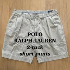 POLO RALPH LAUREN 2タック ショートパンツ ハーフパンツ