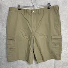 ディッキーズ　カーゴパンツ　カーキ　ハーフパンツ　ショーツ　ビックサイズ　W42