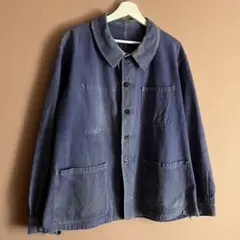 ⭐️ドイツ製WAHLER 1989 カバーオール ヘリンボーン ブルー GR.54