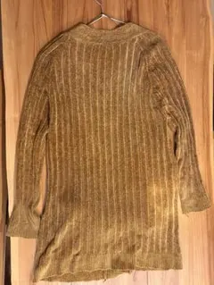 ZARA ゴールド カーディガン Sサイズ