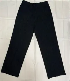 GU ワイドスラックス M ストライプ　新品