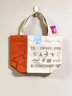 KALDI イラスト入りトートバッグレッド