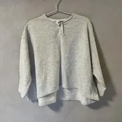 美品　韓国子供服　o'ahu Mサイズ グレー 長袖カットソー