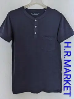 H.R.MARKET　ヘンリーネック　Tシャツ　ハリウッドランチマーケット