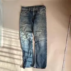 ユニクロ ジーンズ デニム ブルー