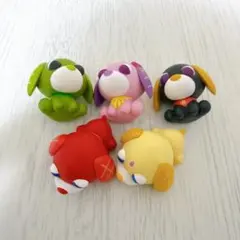 お茶犬 まちぼうけ コンプリート 全５種まとめ売り