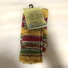 GRANGE CRAFT フェアアイルソックス 新品