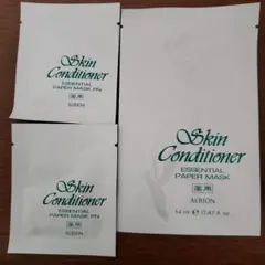 ALBION スキンコンディショナー エッセンシャルペーパーマスクセット