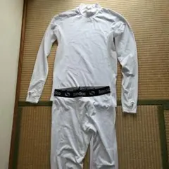 Sondico ホワイト インナーシャツタイツセット