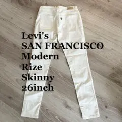 Levi’s Demi Curve　ストレッチスキニーデニム　 W26 ホワイト