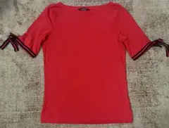 LAUREN RALPH LAUREN 半袖カットソー レッド Lのサムネイル