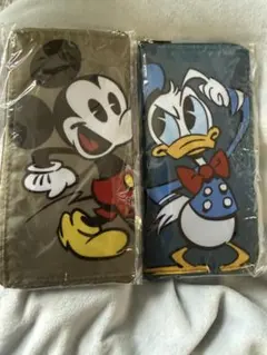 ミッキーマウス&ドナルドダック フラットトート