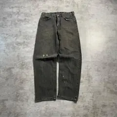 【W32 L30】 USA製 usa levi's ブラック リーバイス 555のサムネイル