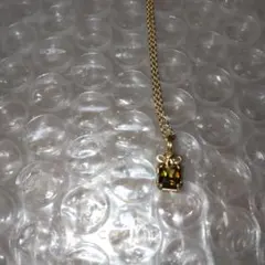 天然スフェーンネックレス(0.53ct)のサムネイル