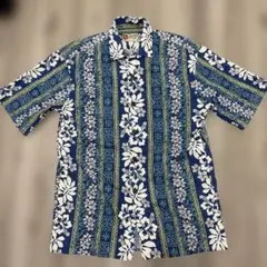 OLD NAVY アロハシャツ パイナップル柄 ネイビー L - メルカリ