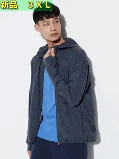 ウルトラストレッチドライEXプリントフルジップパーカ　３ＸＬ