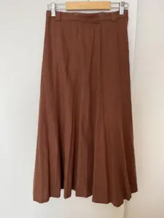 ローリーズファーム　リネンロングスカート