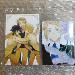 PandoraHearts 原画展 花言葉ブロマイド オズ エリオット リーオ