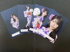 山下瞳月 櫻坂46 2026 浴衣 生写真 4種コンプ - メルカリ