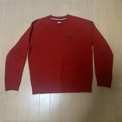 Nike レッド トレーナー スウッシュロゴ