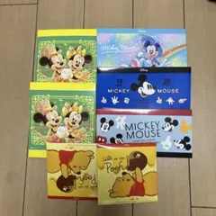 ディズニーキャラクタータオルハンカチ7枚セット
