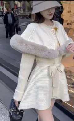 Rady ケープニットコート　Sサイズ 2025年最新】Rady レディース ポンチョ・ケープコートの人気