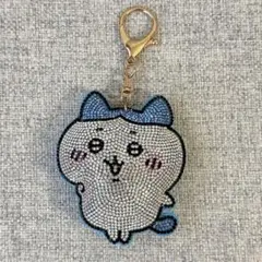 ハチワレ キラキラ キーホルダー