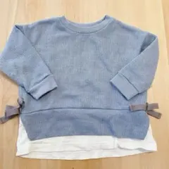 ブランシェス　トップス　90 ブルー