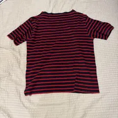 セントジェームス Tシャツ カットソー T5 ボーダー ネイビー レッド