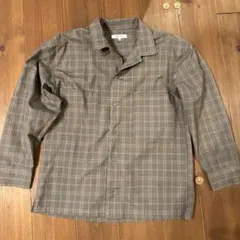 GLOBAL WORK チェック柄長袖シャツ 160