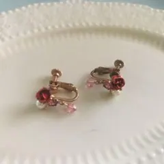 ローズのイヤリング  中古品です。