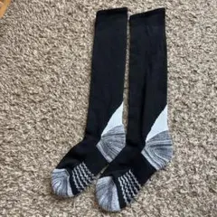 キッズ　ハイソックス　黒