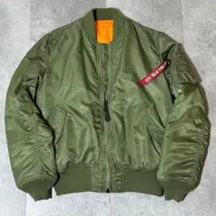 【定番】人気モデル ALPHA MA-1 L 20004-203 カーキ