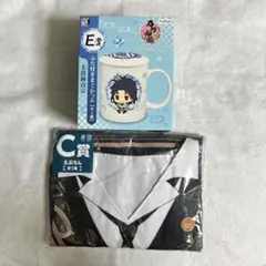 刀剣乱舞 ぬーどるストッパーの陣其の弍&参 C賞えぷろん E賞ふた付きマグカップ