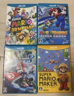Wii U ゲームソフト 4本セット