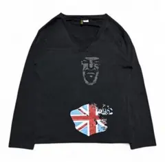 John Galliano face design V neck cut sewのサムネイル