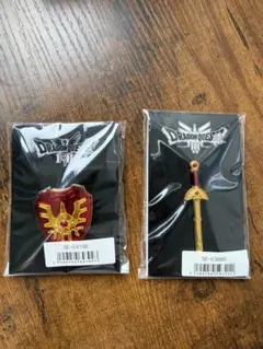 ドラゴンクエスト Ⅰ＆Ⅱ Ⅲ Ⅶ ピンバッジセット - メルカリ