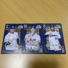 ヤクルトスワローズ　カード　オスナ　サンタナ　木澤尚文