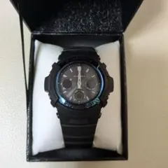 未使用級/箱付】G-SHOCK AWG-M100A 5230 青/黒 タフSR - メルカリ