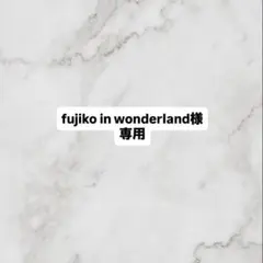 fujiko in wonderland様専用