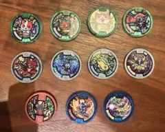 妖怪ウォッチ　妖怪メダル　12枚セット　ホロ