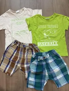 breeze Tシャツとショートパンツ 100cm スヌーピー