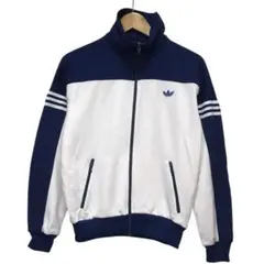 70s adidas×デサント　ビンテージトラックジャケット　ジャージ　ロゴ　3