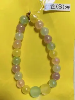 多色ビーズブレスレット 女性用 Sサイズ