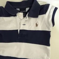 Ralph Lauren ポロシャツ 3T ネイビー/ホワイト